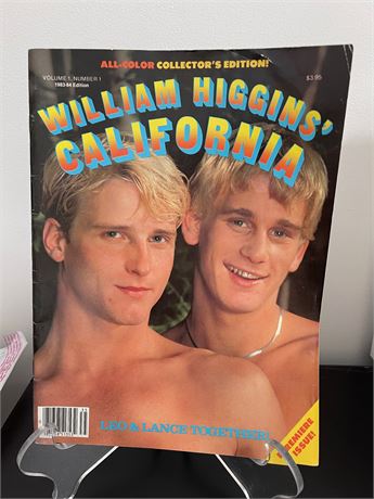 William Higgins' California Leo & Lance Togther! Premier Issue
