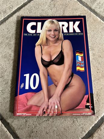 Clark No.10 Dino Vintage Euro Porn Magazine 1997 with 5 Stories