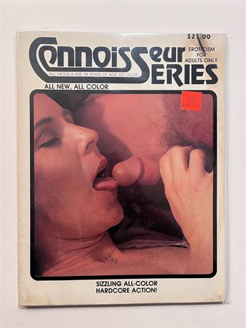 Connoisseur Series. Vintage Porno Mag.