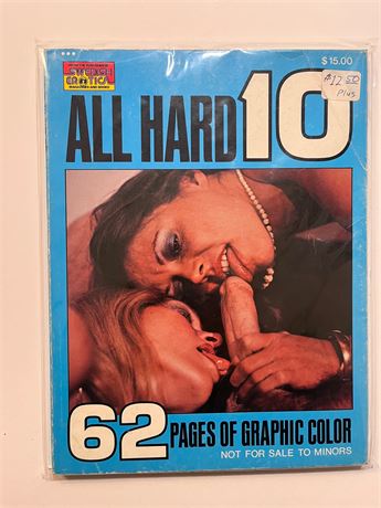 Swedish Erotica HARD 10. Vintage Porno Mag.