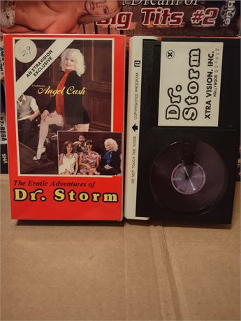 THE EROTIC ADVENTURES OF DR. STORM ANGELA CASH XXX XTV BETAMAX 1982