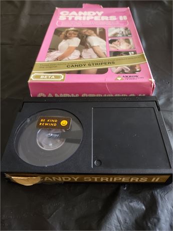 CANDY STRIPERS 2 TAIJA RAE RON JEREMY XXX BETAMAX ARROW VIDEO 1985