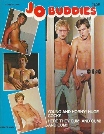 VINTAGE MALE NUDE PHOTO MAGAZINE “JO BUDDIES,” No.1, 1970s-80s, Mike Arlen, Gay