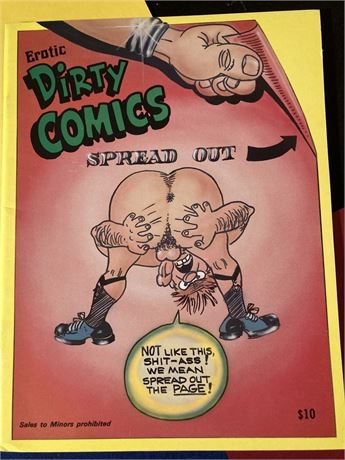 EROTIC DIRTY COMICS MAGAZINE Copyright @1976 by Tijuana Publishing Company