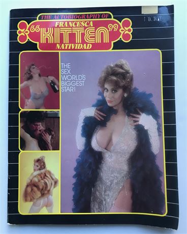1984 Autobiography Of KITTEN NATIVIDAD BIG TIT Magazine 44 Pages Nuance Publications MAKE OFFER!