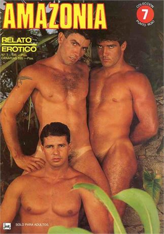 AdultStuffOnly.com - Amazonia 80s beefcake hung torso young colt GAY  INTEREST Black boys Homo sex male Men Magazine
