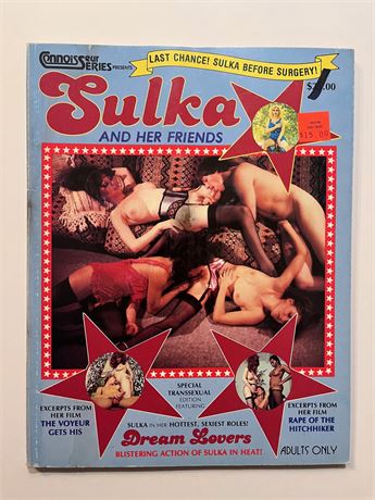 Sulka and her Friends. Vintage Trans Porno Mag.