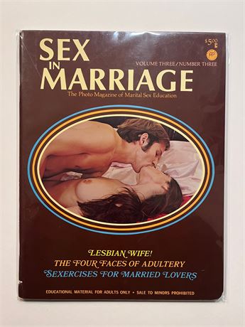Sex In Marriage. Vintage Porno Mag.
