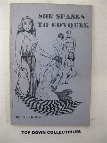  She Spanks To Conquer New Old Stock Unread Issue 5x8