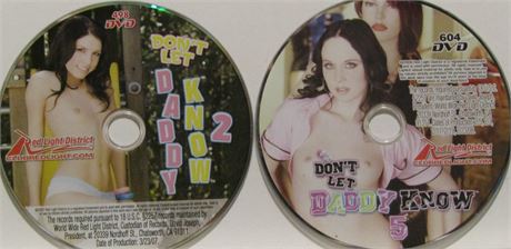 LOT OF 2 REDLIGHT DISTRICT - "DON'T LET DADDY KNOW 2 & 5"