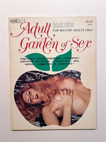 Adult Garden of Sex. Vintage Porno Mag.
