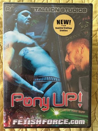 AdultStuffOnly com Pony Up XXX gay porn DVD Raging Stallion  