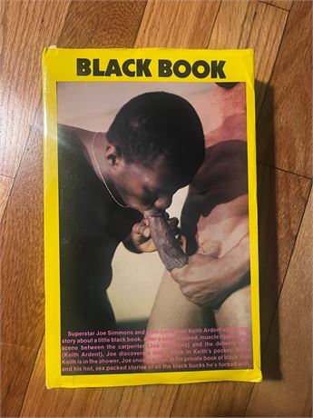 Black Book. Vintage Black Gay Porn VHS. RARE OOP.