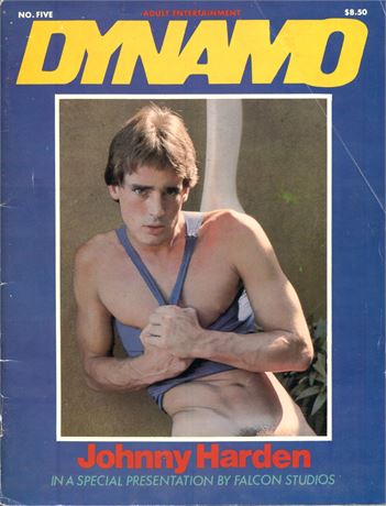 VINTAGE MALE NUDE PHOTO MAGAZINE Falcon’s “DYNAMO” No. 5, Johnny Harden, 1978, Gay