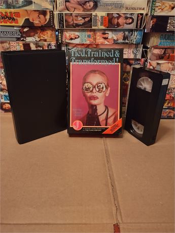 TIED TRAINED AND TRANSFORMED JENNIFER JORDAN MISTRESS DOMINATION BDSM VHS 1981