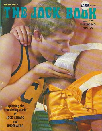 VINTAGE MALE NUDE PHOTO MAGAZINE “THE JOCK BOOK” 1976, Gay Jockstrap