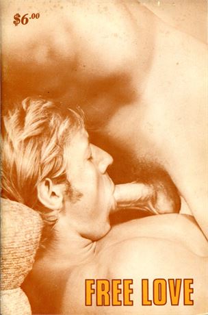 VINTAGE MALE NUDE PHOTO MAGAZINE European “FREE LOVE” 1970s, Gay
