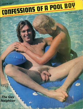 VINTAGE MALE NUDE PHOTO MAGAZINE “CONFESSIONS OF A POOL BOY” 1975, Gay