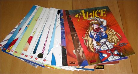 Alice in Sexland and Alice Extreme bundle. 15 issues. 590$ OFF!