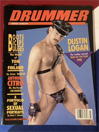 DRUMMER MAGAZINE FOR MEN, Issue 137, HOT GAY FICTION, World of TOM OF FINLAND