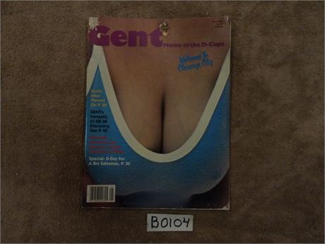Gent Home of the D-cups Busty Adult Magazine 42 Pages of