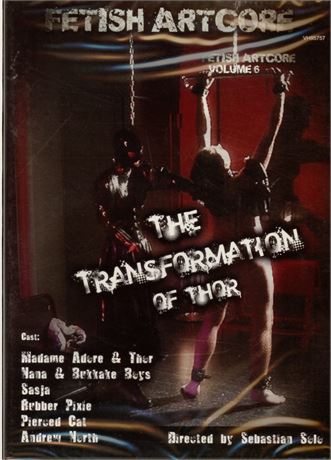 THE TRANSFORMATION OF THOR XXXX NTSC DVD imported from Europe!
