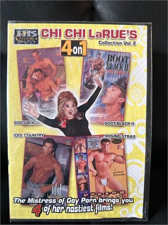 AdultStuffOnly com Chi Chi LaRue s 4 on 1 XXX gay porn DVD HIS  