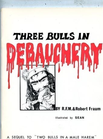 AdultStuffOnly - R.F.M. RARITY 1977 * THREE BULLS IN DEBAUCHERY