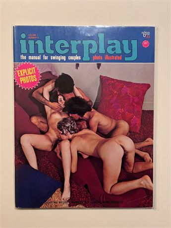 Interplay. Vintage Porno Mag.