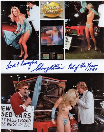Actress & 1980 Penthouse Pet of the Year Cheryl Rixon Autographed Scenes from "Used Cars"!