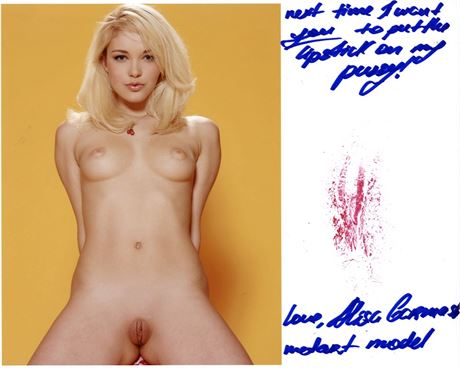 Met Art Model Alisa Garmash Autographed SEXY 8x10 Nude!