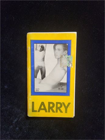 # 1 VINTAGE GAY MEN SEX NOVEL FICTION  BOOK - LARRY 101 ENT. 1969