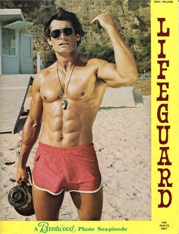 VINTAGE MALE NUDE PHOTO MAGAZINE Brentwood “LIFEGUARD” 1977, Gay