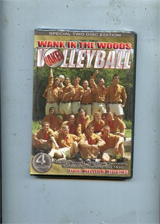 WILLIAM HIGGINS SELD DVD*WANK IN THE WOOD/VOLLEYBALL 2 DISC DISC * RARE
