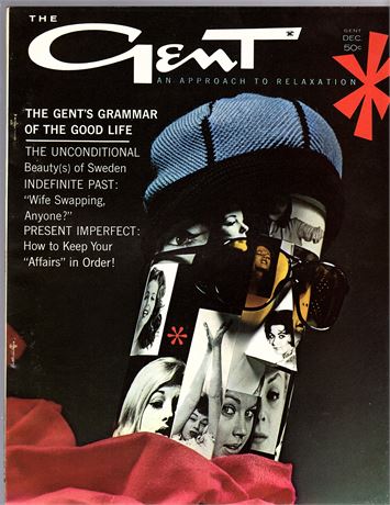 Gent (5 vintage adult magazines, 1961-66)