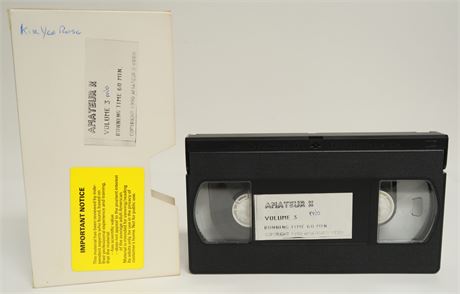 460px x 294px - AdultStuffOnly.com - Amateur X Volume 3 1990 Kim Yee Rose Vintage VHS  Cassette Tape Video Adult Porn Movie Film (W14)