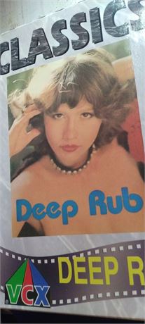 Classics Deep Rub 1979 Vhs Desiree Cousteau, John Holmes u,