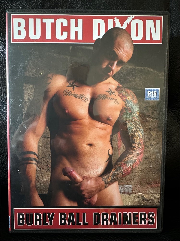 AdultStuffOnly com Burly Ball Drainers XXX gay porn DVD Butch Dixon 