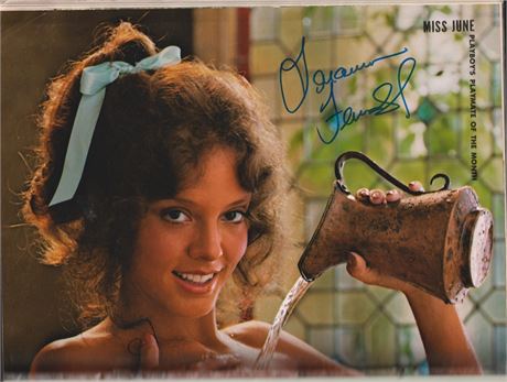 6/79 Playboy Playmate Louann Fernald + PMOY Monique St. Pierre full issue of Playboy signed 8 times,