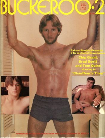 VINTAGE MALE NUDE PHOTO MAGAZINE “BUCKEROO” No. 2, Falcon Studios, 1979, Gay