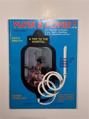Water & Power. Vintage Porno Mag.