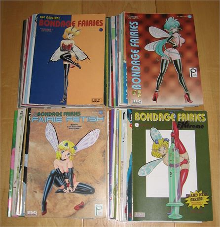 Huge Bondage Fairies bundle! 50 issues. 4 series: Original, New, Fairie Fetish, Extreme. 600$ OFF!