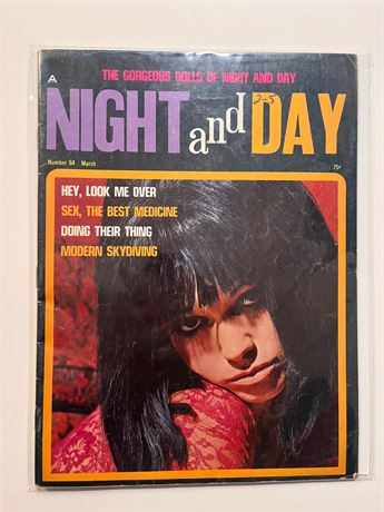 Night and Day. Vintage Porno Mag.
