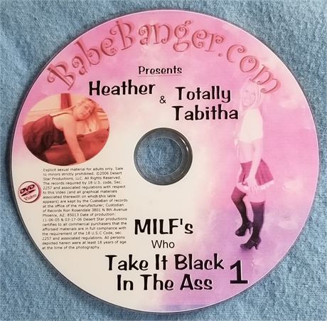 Heather & Totally Tabitha Milf's That Take It Black In The Ass  Homemade XXX Action 2005/2006 RARE