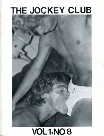 VINTAGE MALE NUDE PHOTO MAGAZINE “THE JOCKEY CLUB” Vol.1, No. 8, 1986, Gay