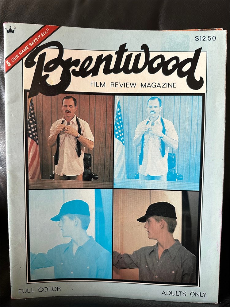 AdultStuffOnly.com - Brentwood Magazine #5 (1970s) vintage XXX gay porn