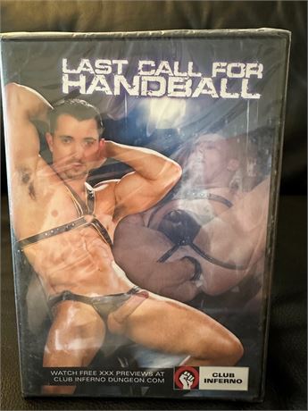 Inferno Gay Porn - AdultStuffOnly.com - Last Call for Handball XXX gay porn DVD Club Inferno -  NEW/SEALED