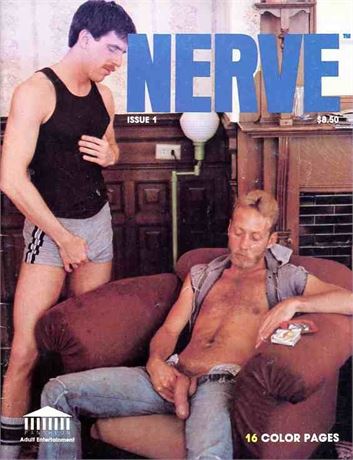 353px x 460px - AdultStuffOnly.com - NERVE 1 First issue 1982 LE SALON porn Gay Homo sex  male Men HAIRY CHEST Magazine FALCON studios