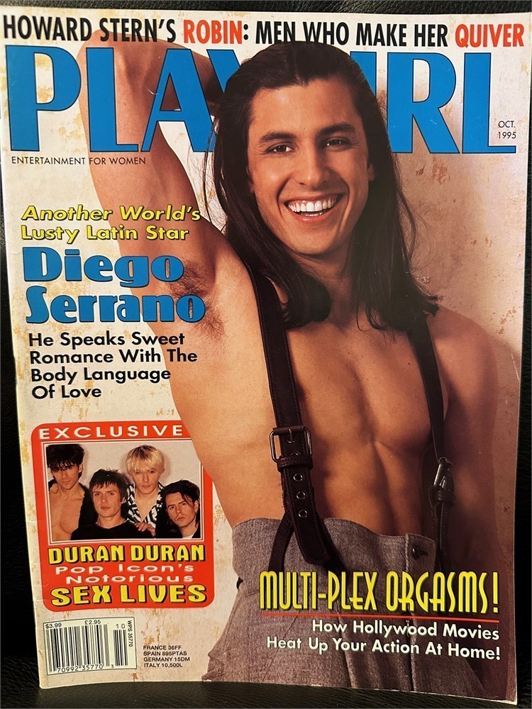 Duran Duran Porn - AdultStuffOnly.com - Playgirl Magazine 10/95 vintage XXX str8 porn Diego  Serrano & Duran Duran