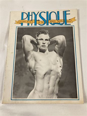 Vintage Physique Magazine - Athletic Model Guild - Gay Sunshine Press 1982 - Muscle - Pin Up